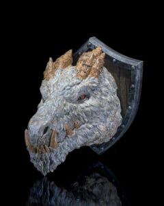 Polar Dragon Trophy Head