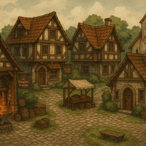 Village Buildings - Full Set